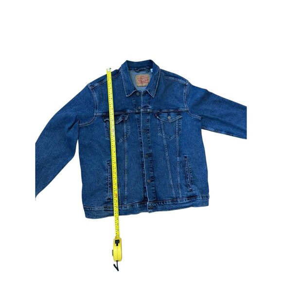 Levi's Mens Trucker Jean Jacket Colusa Denim Stretch 723340322 Mens XXL - Picture 9 of 12